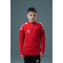 Hummel Line Antrenman Eşofman Üstü Kırmızı Çocuk