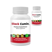 Black Cumin - 2 Adet Soğuk Sıkım Siyah Kimyon Tohumu Yağı İle Nigella Sativa Tohumlu 15 Soft Jel Kap