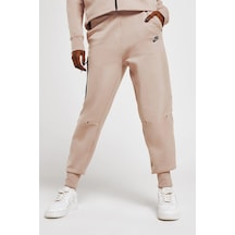 Nike Tech Fleece Loose Fit Sweat Trousers Pink Bol Kesim Kadın Eşofman Altı Pembe Pembe