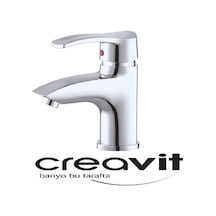 Creavit AR1551 Aria Lüx Lavabo Bataryası Armatürü Krom