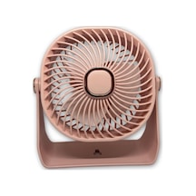 Zb112 Taşınabilir Masaüstü Pembe Usb Fan