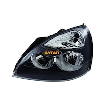 Renault Clio Far Sağ 2001 2005 Siyah Çerçeveli