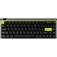 Made68 Ultra+ Green Light %65 Ttc Purple Heart Kom Manyetik Sw 8k He Hotswap Rgb İngilizce Klavye