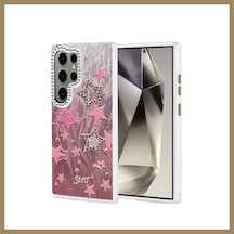 Bezos Samsung Galaxy S24 Ultra Uyumlu Kılıf Blade Aynalı Desenli Kapak - Desen 7 22