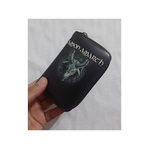 Owlbag Company Owl Bag Amon Amarth Desenli Tasarım Suni Deri Cüzdan Çok Renkli