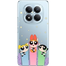 Redmi Note 15 Pro Plus Uyumlu Powerpuff Girls Tasarımlı Baskılı Silikon Kılıf Renkli