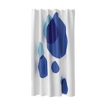 Ikea Bergvattnet Duş Perdesi 180 X 200 Cm Beyaz - Mavi