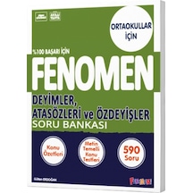 Fenomen 8 Deyimler Atasözleri Ve Özdeyişler Soru Bankası