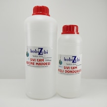 Epoksi Reçine Sıvı Cam Maddesi - 2250 Ml