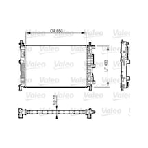 Opel Astra L Motor Radyatoru 1.2 2022-2024 Hns Valeo 735555