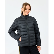 Skechers W Essential Outerwear Padded Jacket Kadın Siyah Mont S231240-3817 Siyah