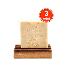 Hindistan Cevizi Yağı Sabunu El Yapımı Doğal 120 G x 3 Adet