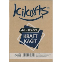 Kıka A4 Kraft Kağıt 10 Lu 150 Gr 1 Paket