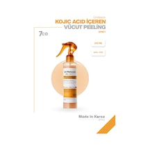 Kojik Asit İçerikli Vücut Peeling Spreyi Batık Ve Kararma Karşıtı Bakım 200ml