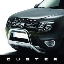 Dacia Duster Yazı Kaput Oto Sticker Yapıştırma Çıkartma Etiket 58 x 2 CM