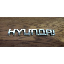 Hyundai Era Kasa 2008 Yazı Arka Bagaj Yazısı Birleşik Yazı Bagaj Yazısı Krom Kaplama