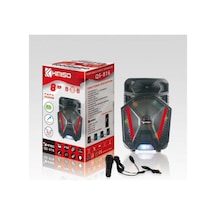 Platoon Pl-4430 Bluetooth Usb/Sd/Aux Karaoke Mic. Speaker