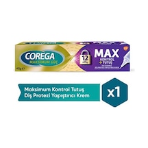 Diş Protezi Yapıştırıcı Krem - Max Kontrol - 40 Gr