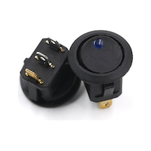 Kcd1 Mavi Nokta Işıklı On-Off Anahtar 12V