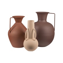 Roman Vazoları 3'lü Set Şık Ve Modern Tasarım Çok Renkli