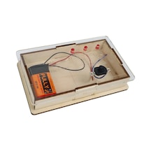 Wood-kit Stem Robotik Kodlama - Mini Gece Lambası