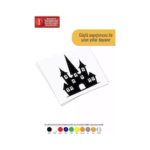 Tarihi Şato - Araç, Oto, Laptop, Duvar Uyumlu Sticker 15 16 Cm