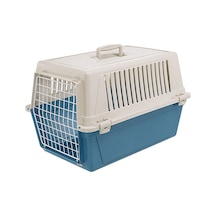 Ferplast Atlas 30 Kedi Küçük Irk Köpek Taşıma Kabı Mavi 40 x 60 x 38 CM
