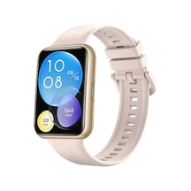 Forzacase Huawei Watch Fit 2 İçin Silikon Kordon Kayış - Fc150 Bej