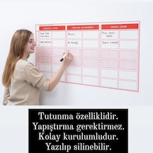 Kanban Planlayıcı Tahta Statik Kağıt Tahta