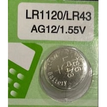 Saat Pili Alkaline 1 Adet Ag12-Lr1142-Lr43-L1142-186 1.5V