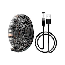 Exeo Tv Arkası Bluetooth Rgb Usb Şerit Led Slikonlu 3 Mt