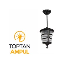 Zerpa Optik Üçgen Siyah Sarkıt Armatür Z 7052 Diğer