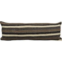 Zehra Abla Halı Yeni El Dokuma Dekoratif Lumbar Kilim Kırlent Yastık Kılıfı 6207