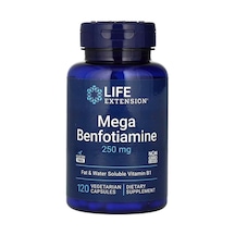 Life Extension Mega Benfotiamine 250 Mg 120 Veggie Kapsül