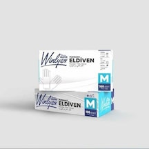 Winlyex Pudrasız Vinil Eldiven Beyaz M 100'lü