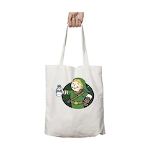 Art Hediye Link Vault Boy İki Tarafı Kalıcı Baskılı Yıkanabilir Çanta Çok Renkli
