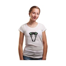 The Witcher Viper School Splash Kadın Beyaz Tshirt