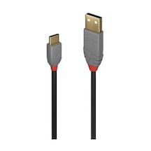 Lindy Lın-36887 2 Mt Usb 2.0 To Usb Type C Anthra Line Usb Kablo
