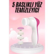 Zenvia 5 Başlıklı Titreşimli Cilt Temizleme Seti Canlandırıcı Ve Onarıcı Znv2026