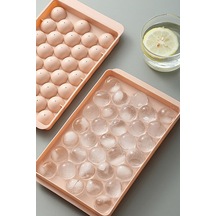 33 Hazneli Küre Buz Kalıbı Boyut : 17 Cm 10 Cm Plastik Diğer