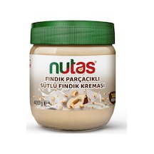 Nutas Fındık Parçacıklı Sütlü Fındık Kreması 400 G