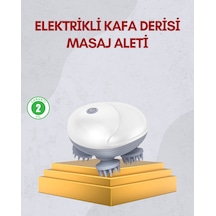 Kablosuz Kafa Ve Vücut Masaj Aleti Taşınabilir Tasarım - Lisinya