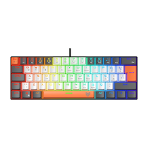 Striker Rgb Mekanik Gaming Oyuncu Klavyesi Red Switch Q Tr Mix Renk