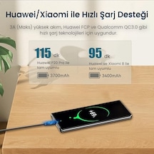 Usb 3.0 To Type-c 60w 10gbps Data Ve Şarj Kablosu 50 Cm