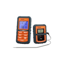 ThermoPro TP07C Alarmlı, Aydınlatmalı ve Kablosuz 150m Menzilli Profesyonel Gıda Pişirme Termometre