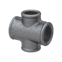 Düz Kruva Dişli Siyah 3/4''