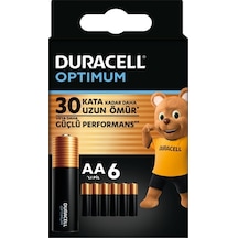 Optimum Aa Alkalin Pil, 1,5 V Lr6 Mn1500, 6 Li Paket