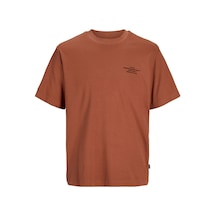 Kiremit Jack & Jones Erkek T-shirt 12259357 Kiremit