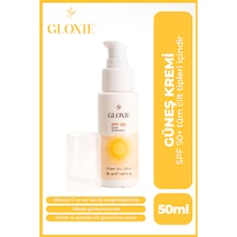 Gloxie Aydınlatıcı ve Nemlendirici Güneş Kremi SPF50+ 50 ML
