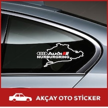Audi Nurburgring Sticker Audi Oto Sticker Araba Sticker Arma